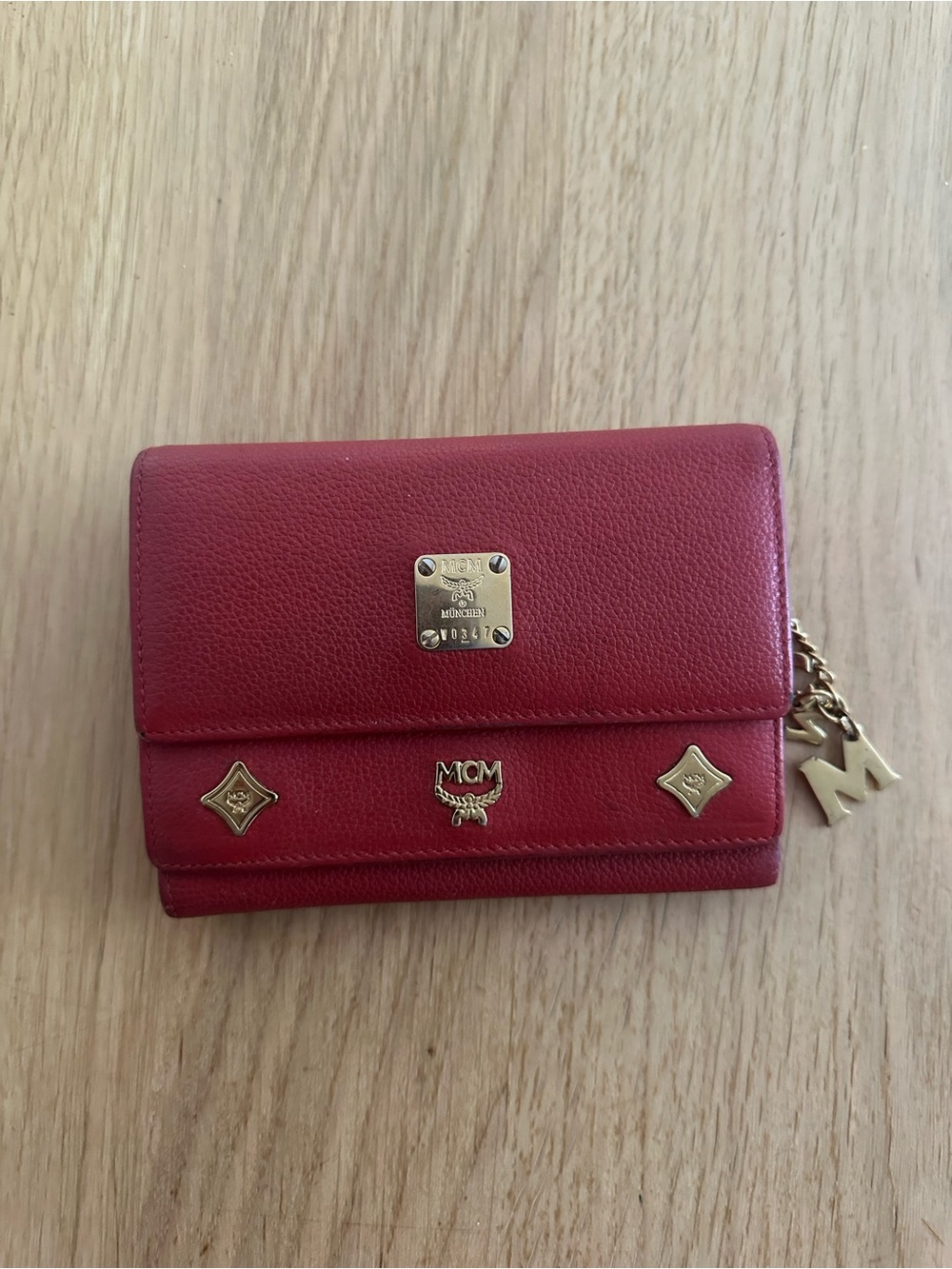 MCM Short wallet with Charm